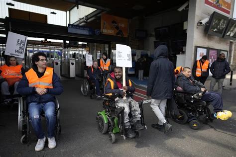 Disabled rights protests before Paris Olympics draw pledges